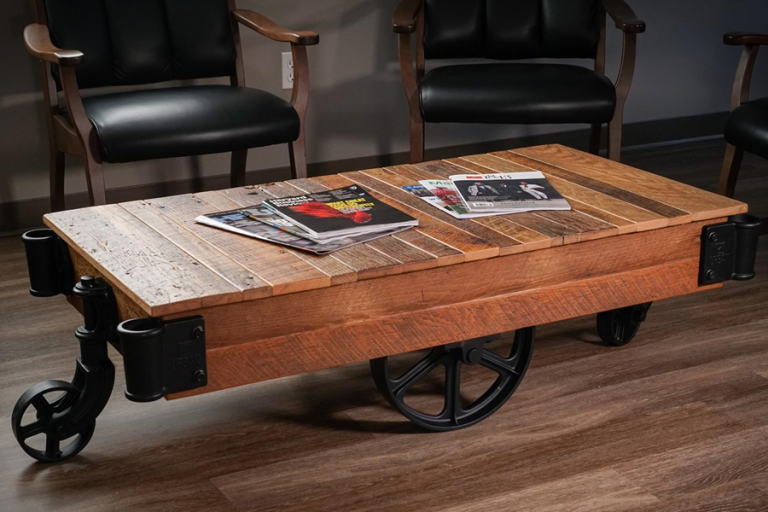 The Main Features Of An Antique Industrial Coffee Table Home Decor Methods